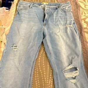 Goldie Blues™ Light High Rise Cheeky Slim Boot Jean Size 18